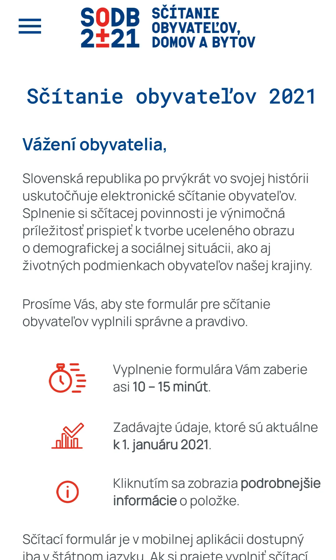 For SODB 2021 Android & iOS apps
