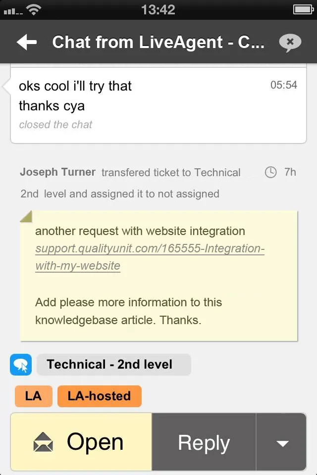 Live Agent Mobile screenshot 6