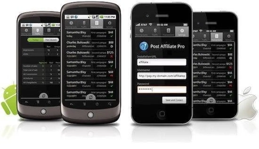 Post Affiliate Pro Mobile