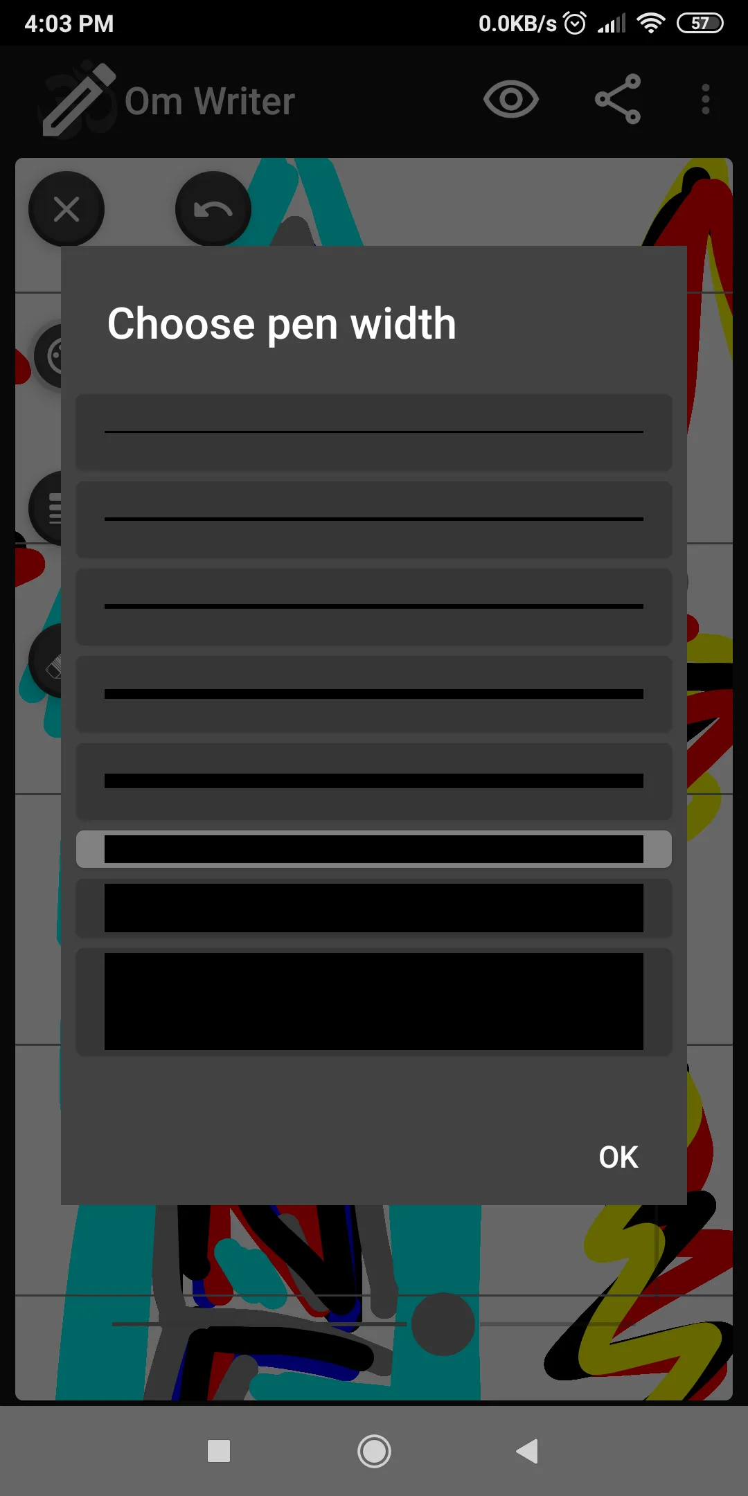 Om Writer screenshot 10