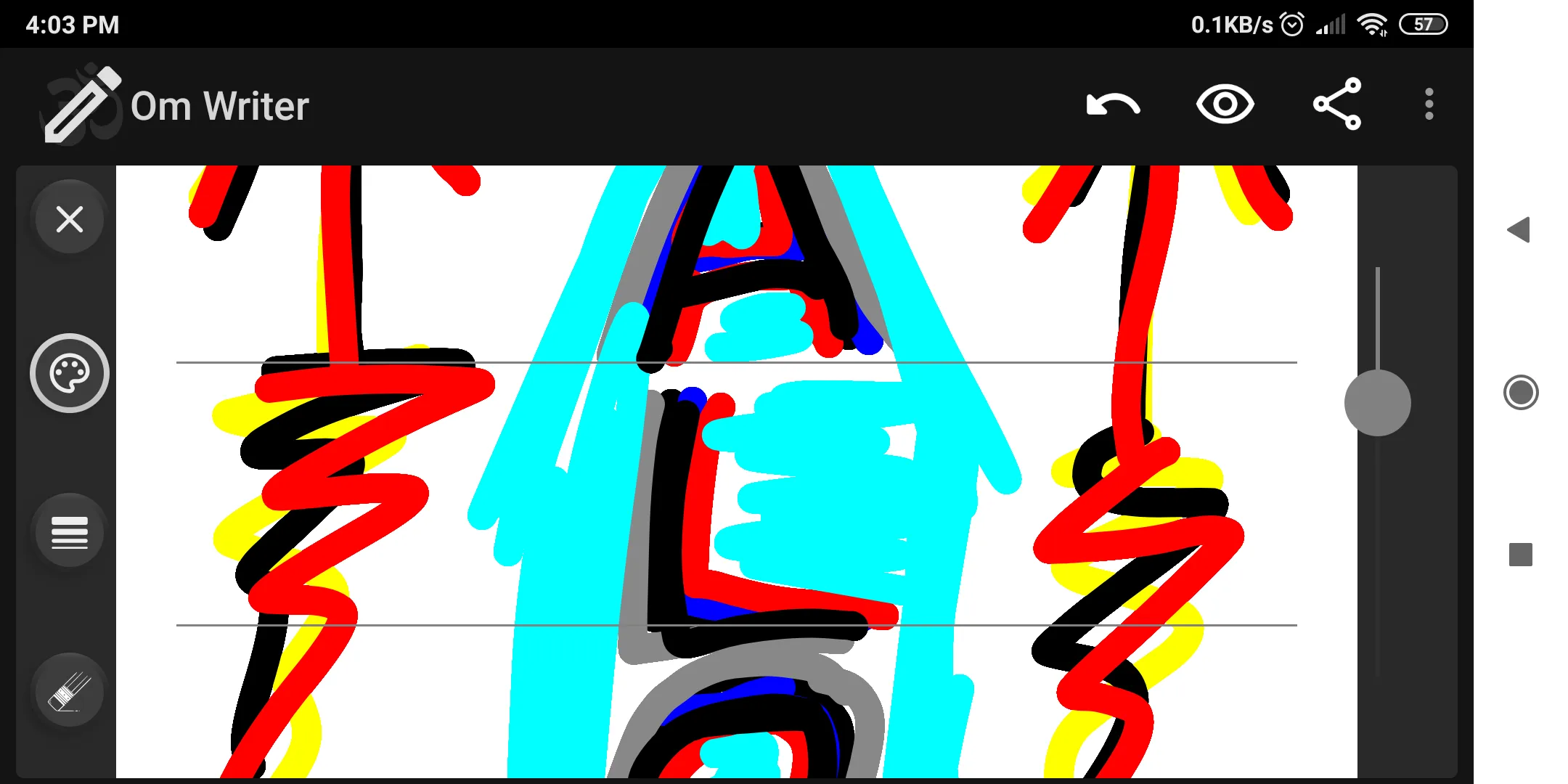 Om Writer screenshot 4