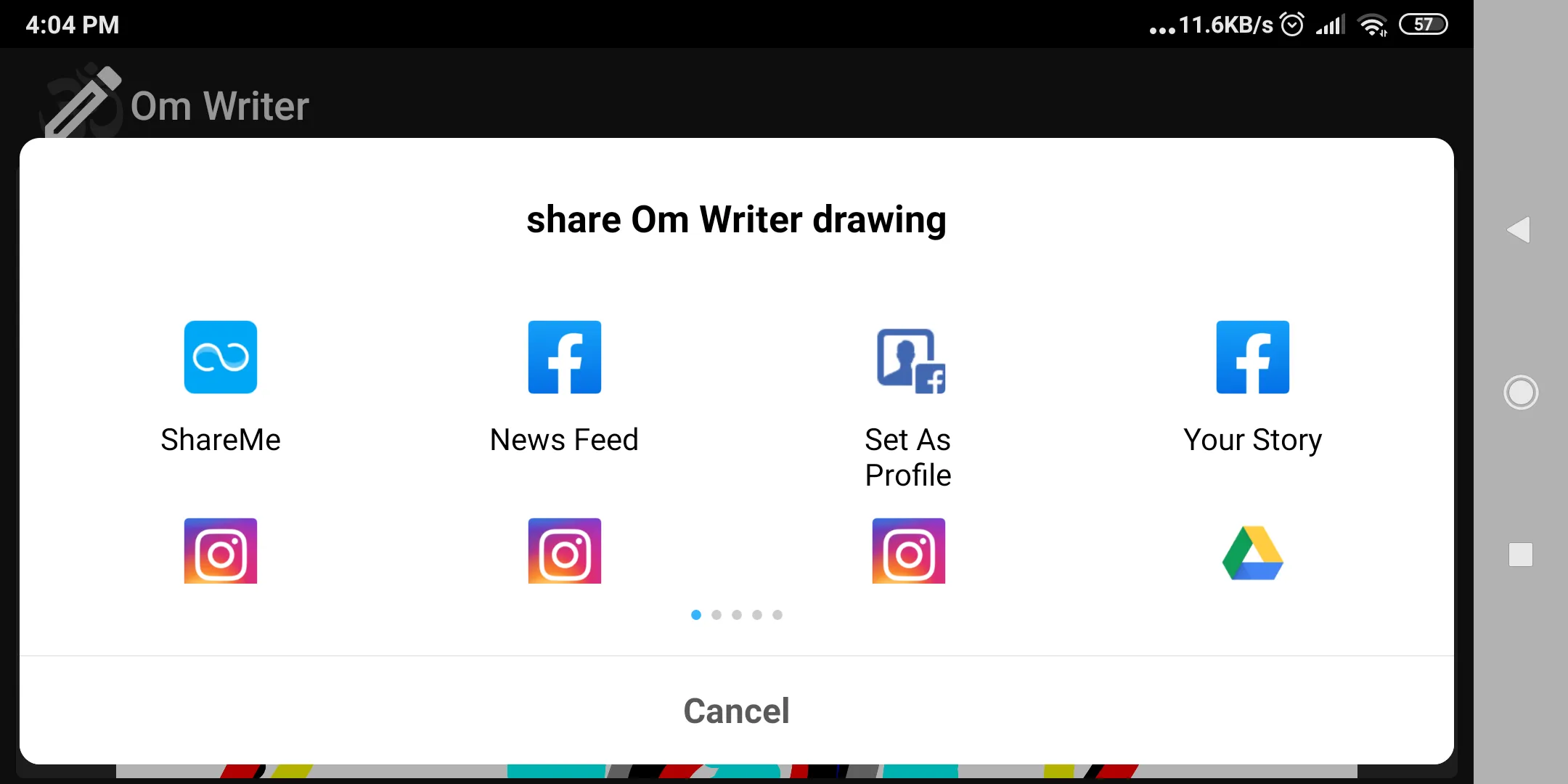 Om Writer screenshot 6