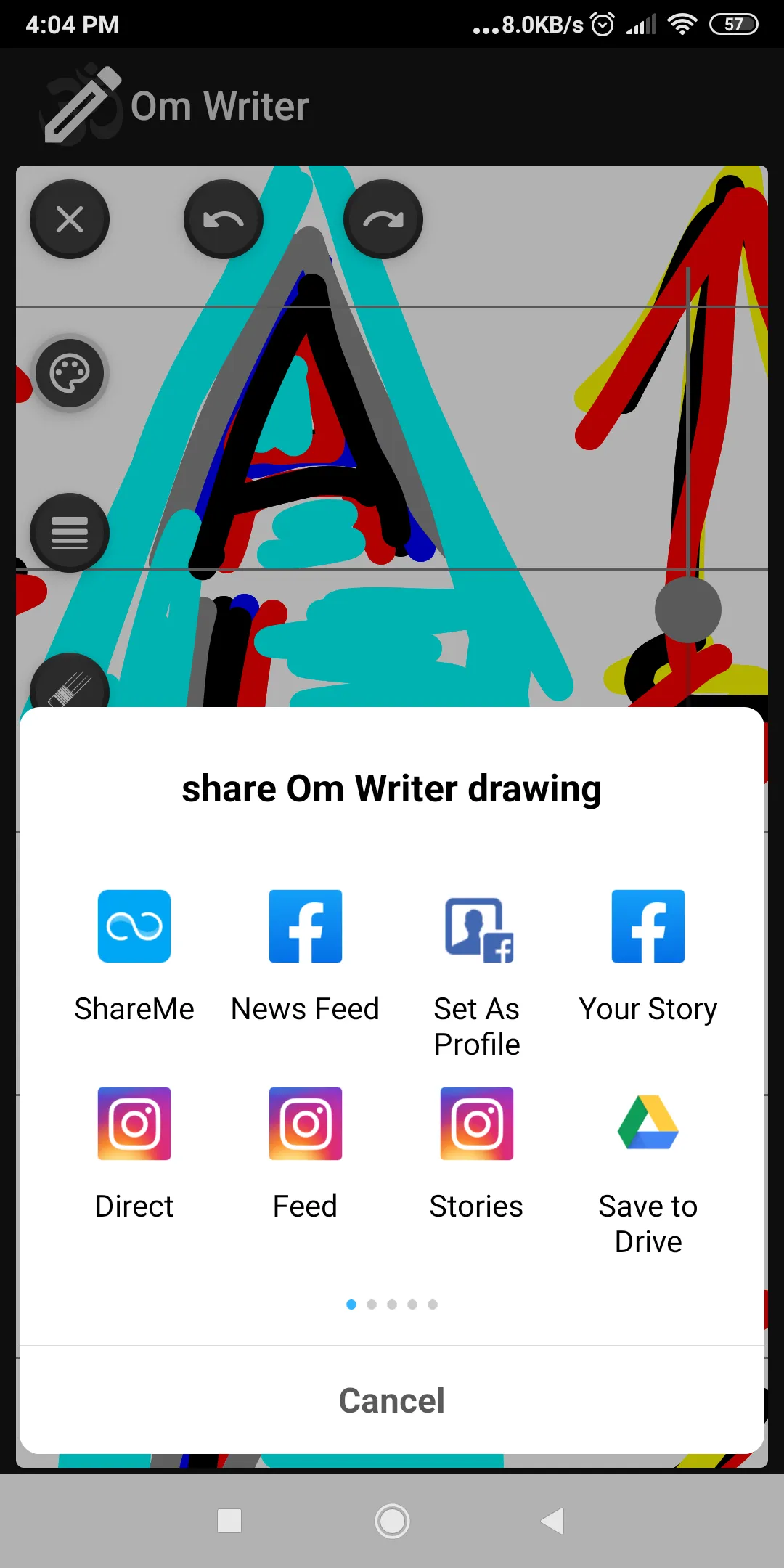 Om Writer screenshot 7