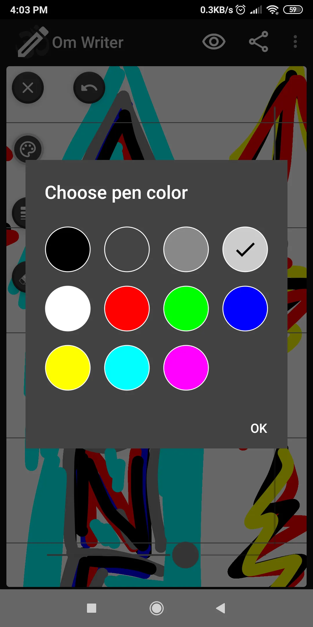 Om Writer screenshot 9
