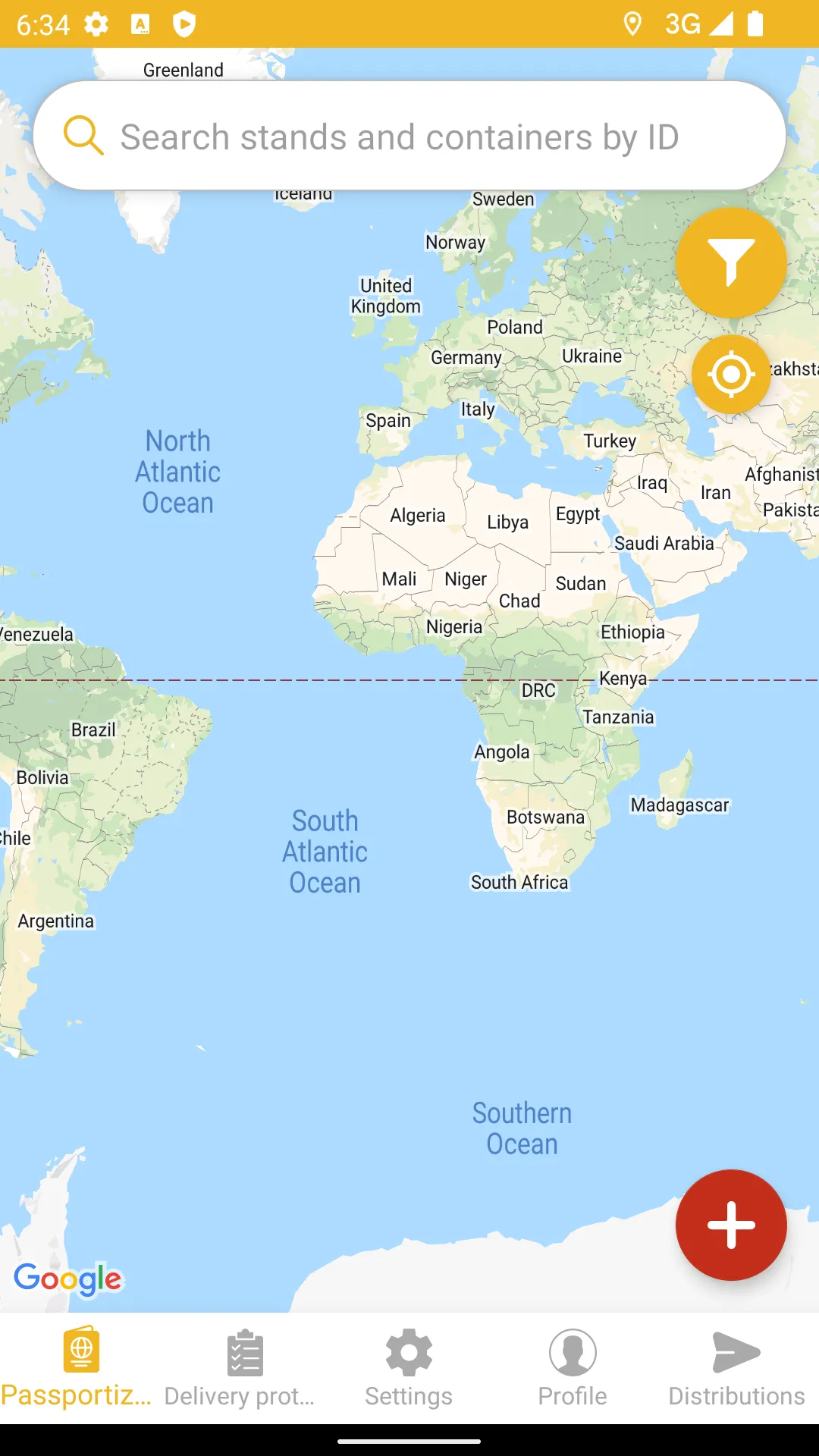 Sensoneo OLO Passport App, Server API, DB