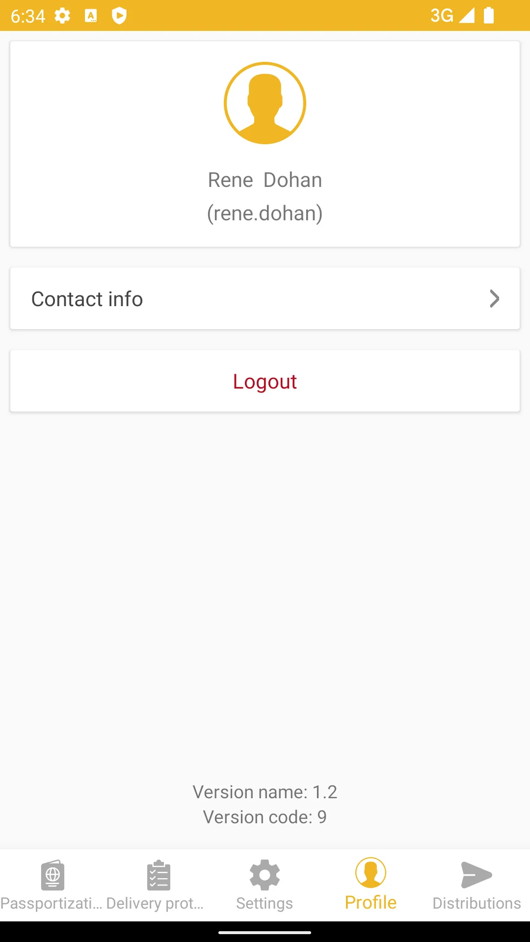 Sensoneo OLO Passport App, Server API, DB screenshot 3