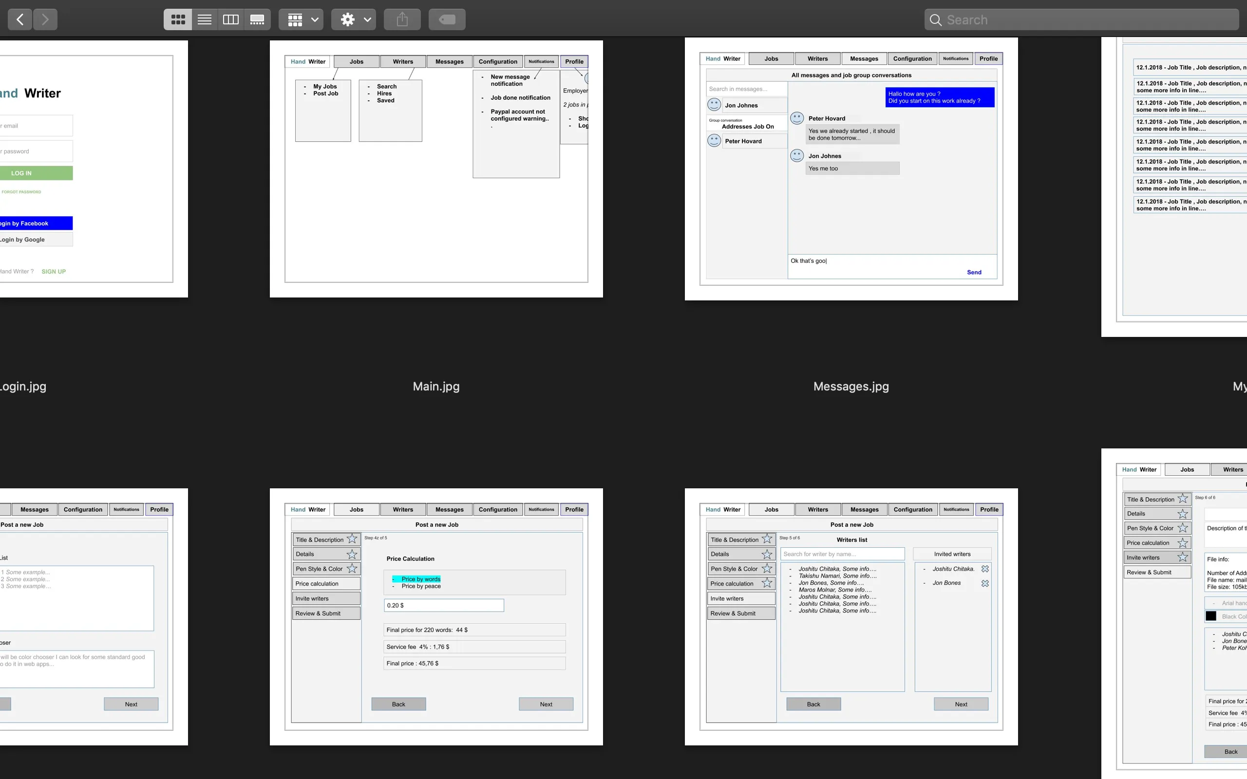 Hand Writer screenshot 2