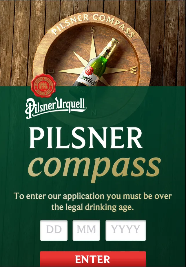 Pilsner & Kozel Compass