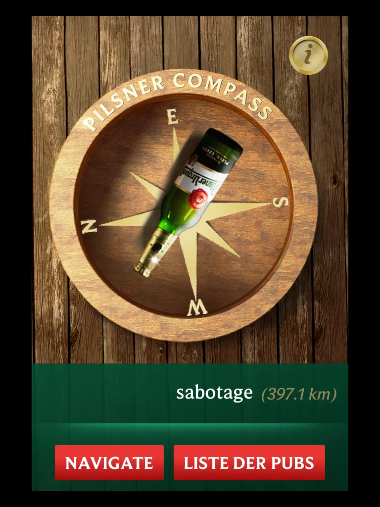 Pilsner & Kozel Compass screenshot 5