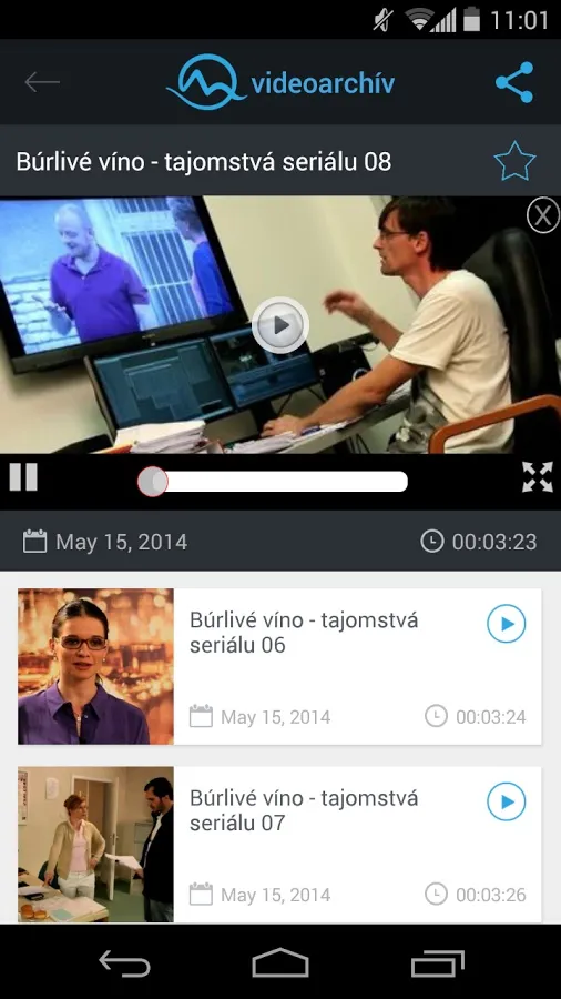 TV Markiza Archiv screenshot 3