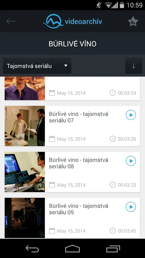 TV Markiza Archiv screenshot 4