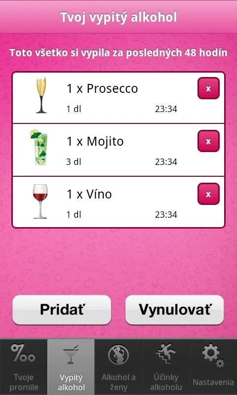 Promile Lady screenshot 3