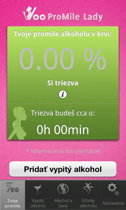 Promile Lady screenshot 4