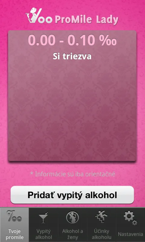Promile Lady screenshot 5